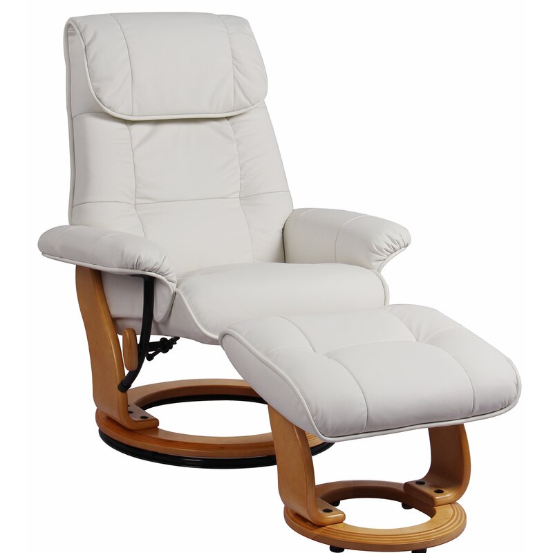 Latitude Run® Beaucet Manual Swivel Recliner with Ottoman & Reviews